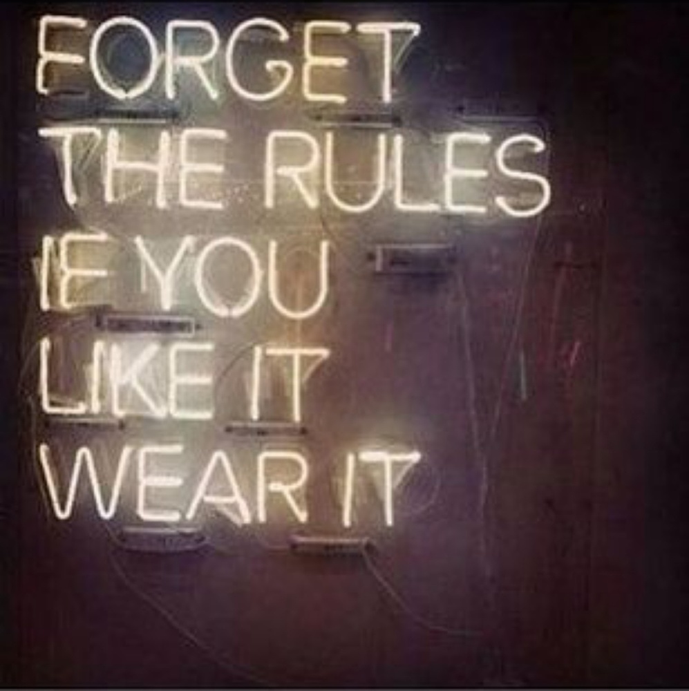 Make your own rules